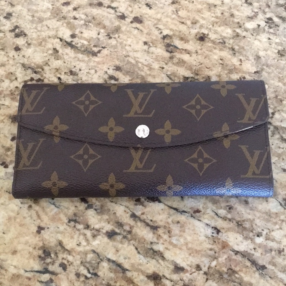 Brown wallet.